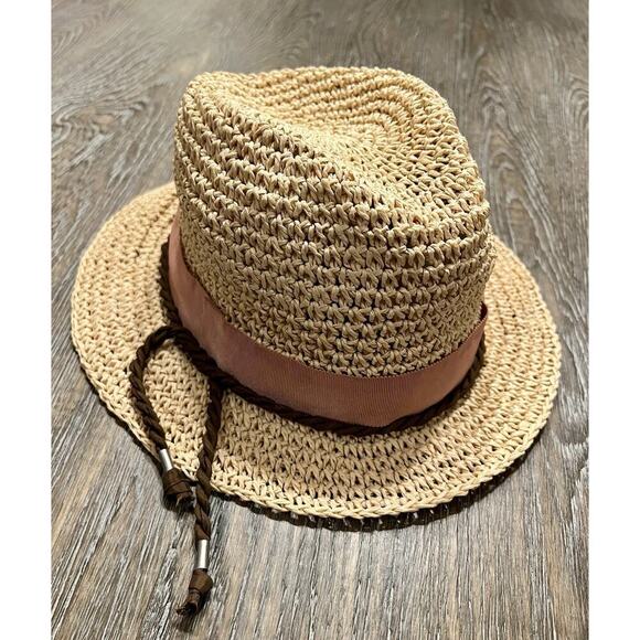 Tommy Hilfiger Accessories - Vintage Tommy Hilfiger Straw Fedora‎ Hat